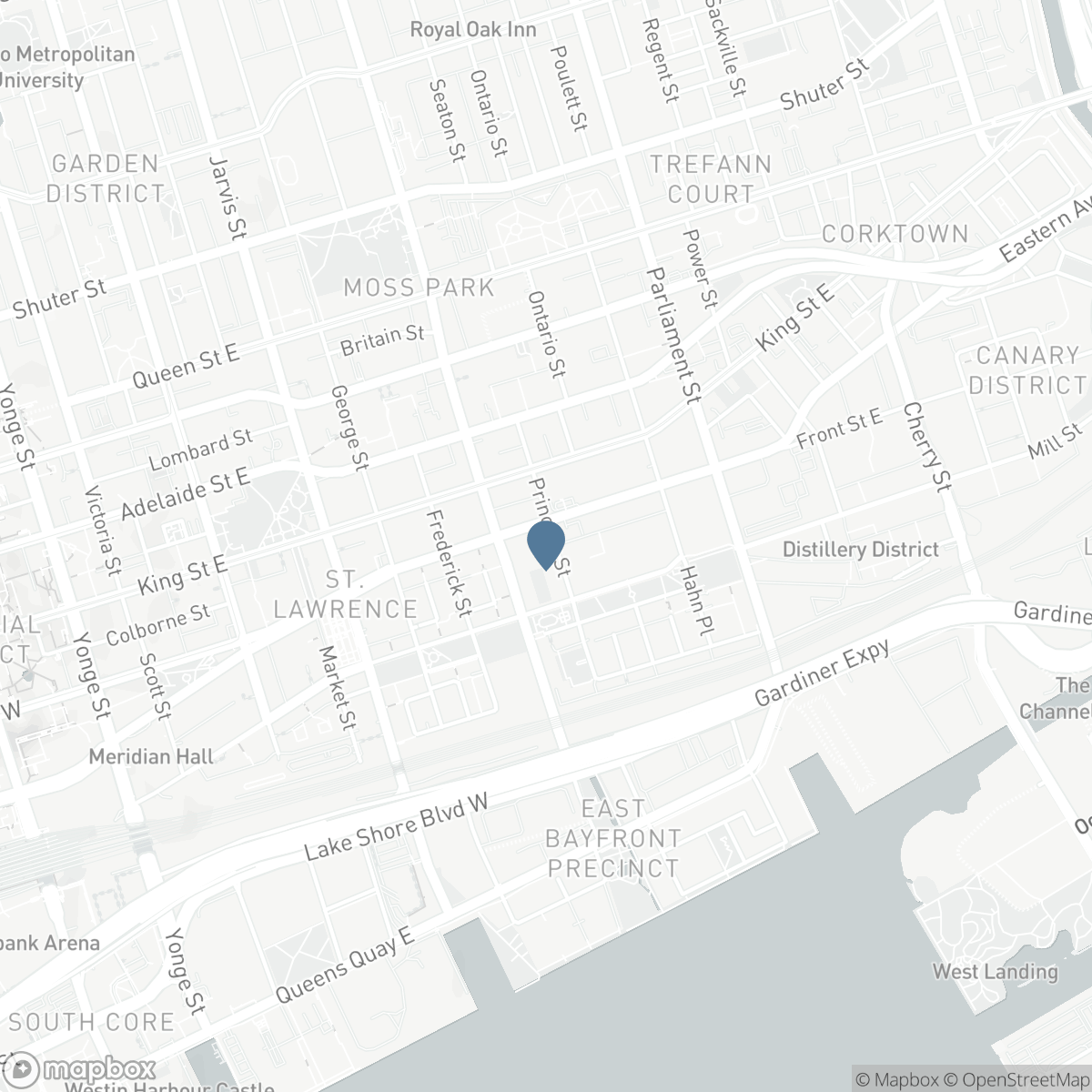 2003 - 70 PRINCESS STREET, Toronto, Ontario M5A 0X6